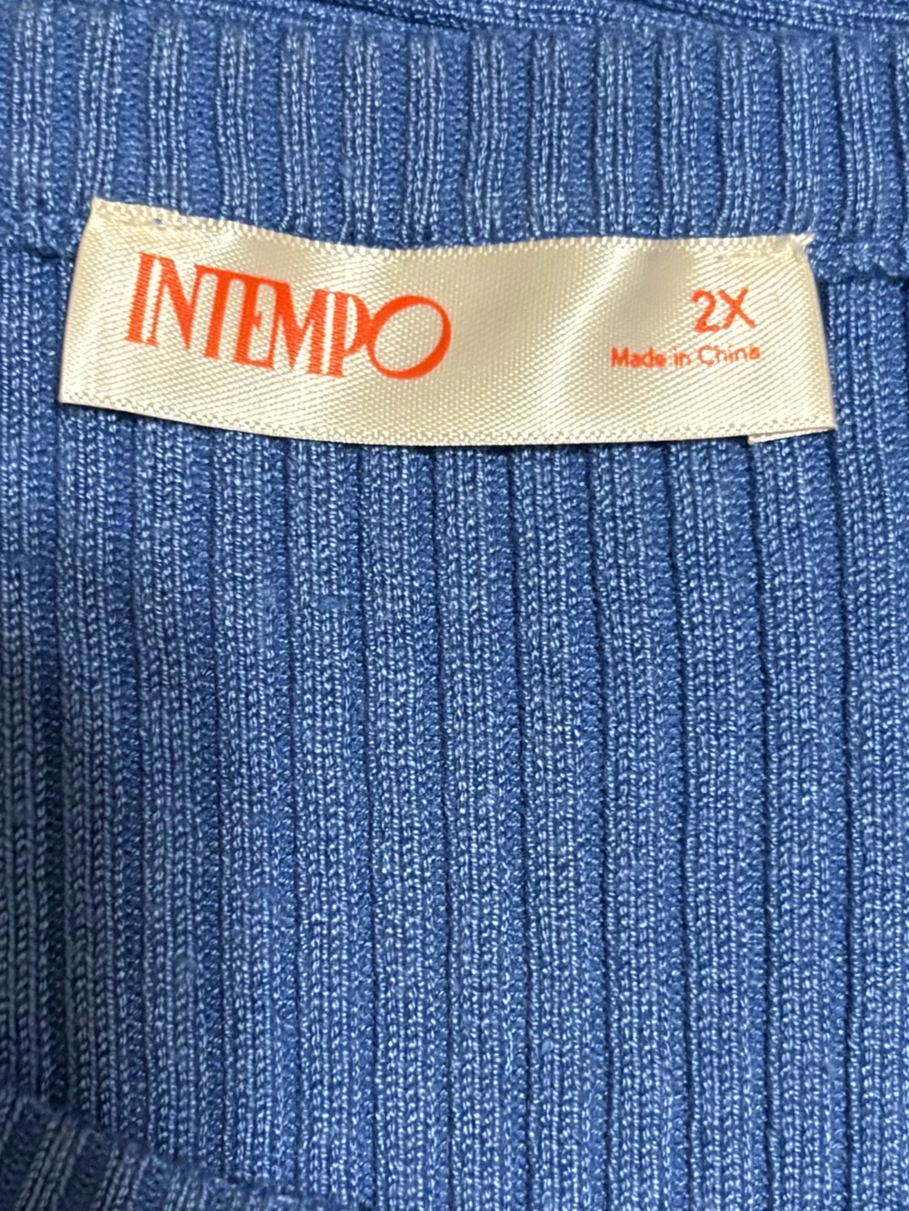 Women's INTEMPO™ Tie Front Rib Sweater - Picture 6 of 9
